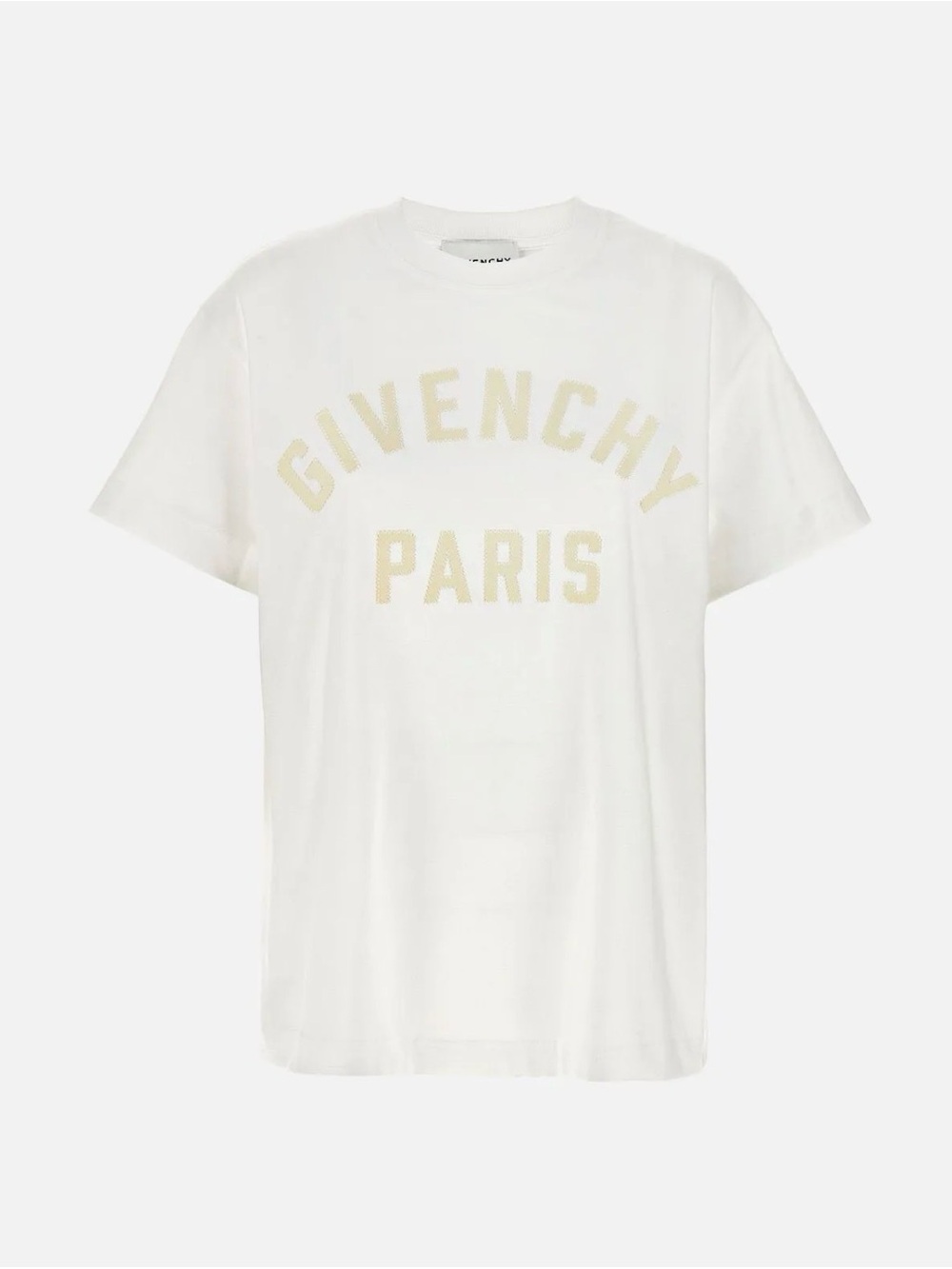 Givenchy Paris FW25 Boxy Fit Logo-Applique T-Shirt $820 MSRP